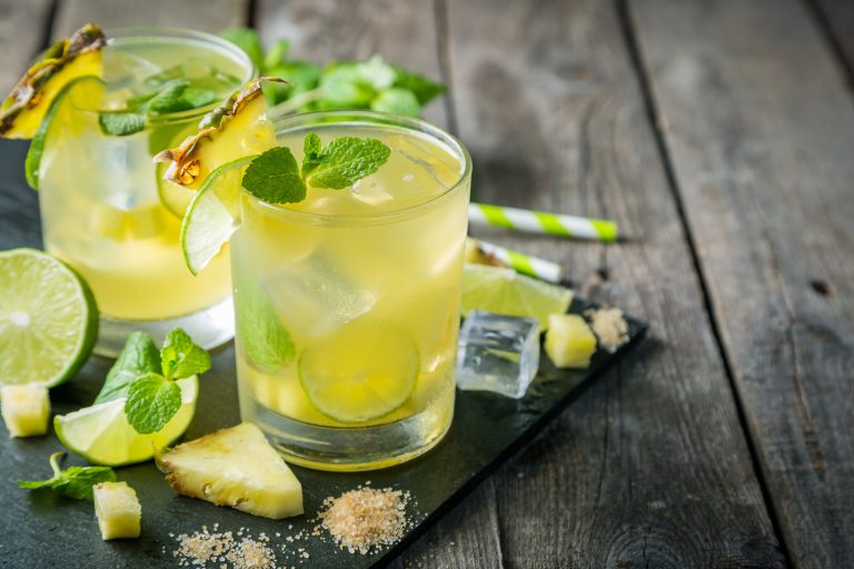 Pineapple cooler